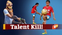 Odisha Woman Footballer Now Delivers Fuel At Petrol Pump