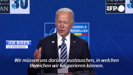 Biden will Putin "rote Linien" aufzeigen