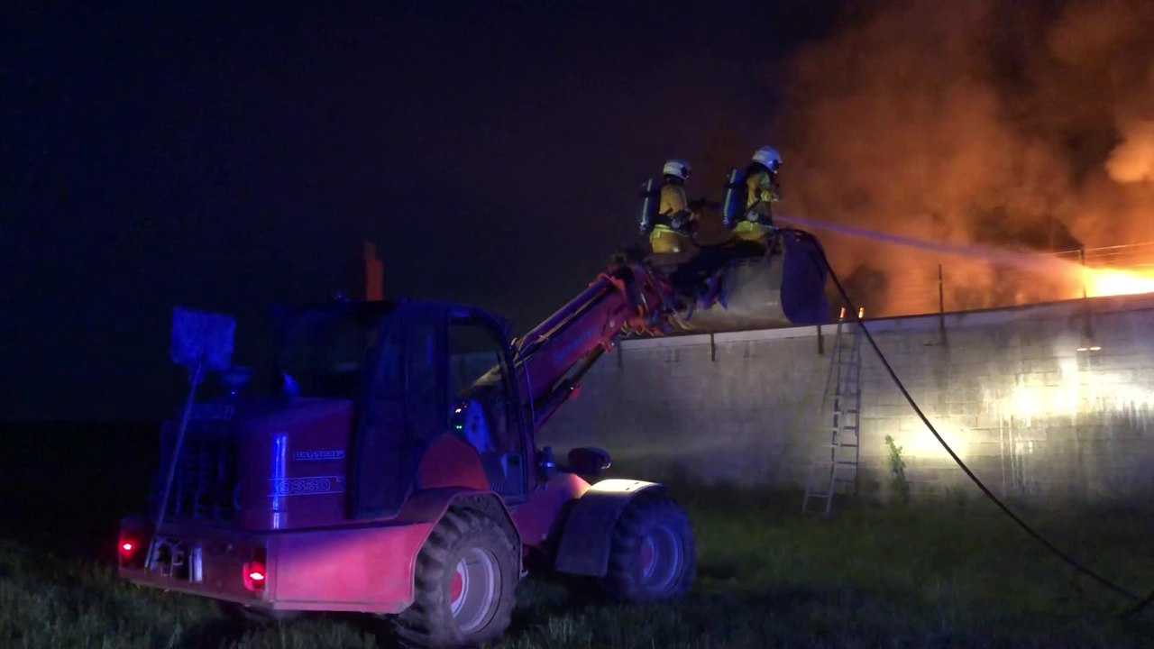 Incendie de bâtiment à Villers-L'Évêque