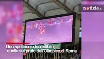 Europei, Pardo e la radiocronaca in diretta accanto a Bocelli: il siparietto è irresistibile