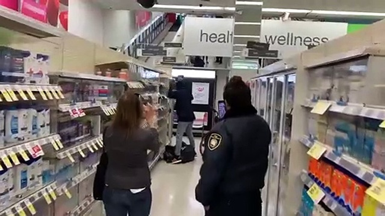 Shoplifter caught on camera