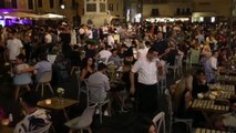Roma celebra su primera noche sin toque de queda
