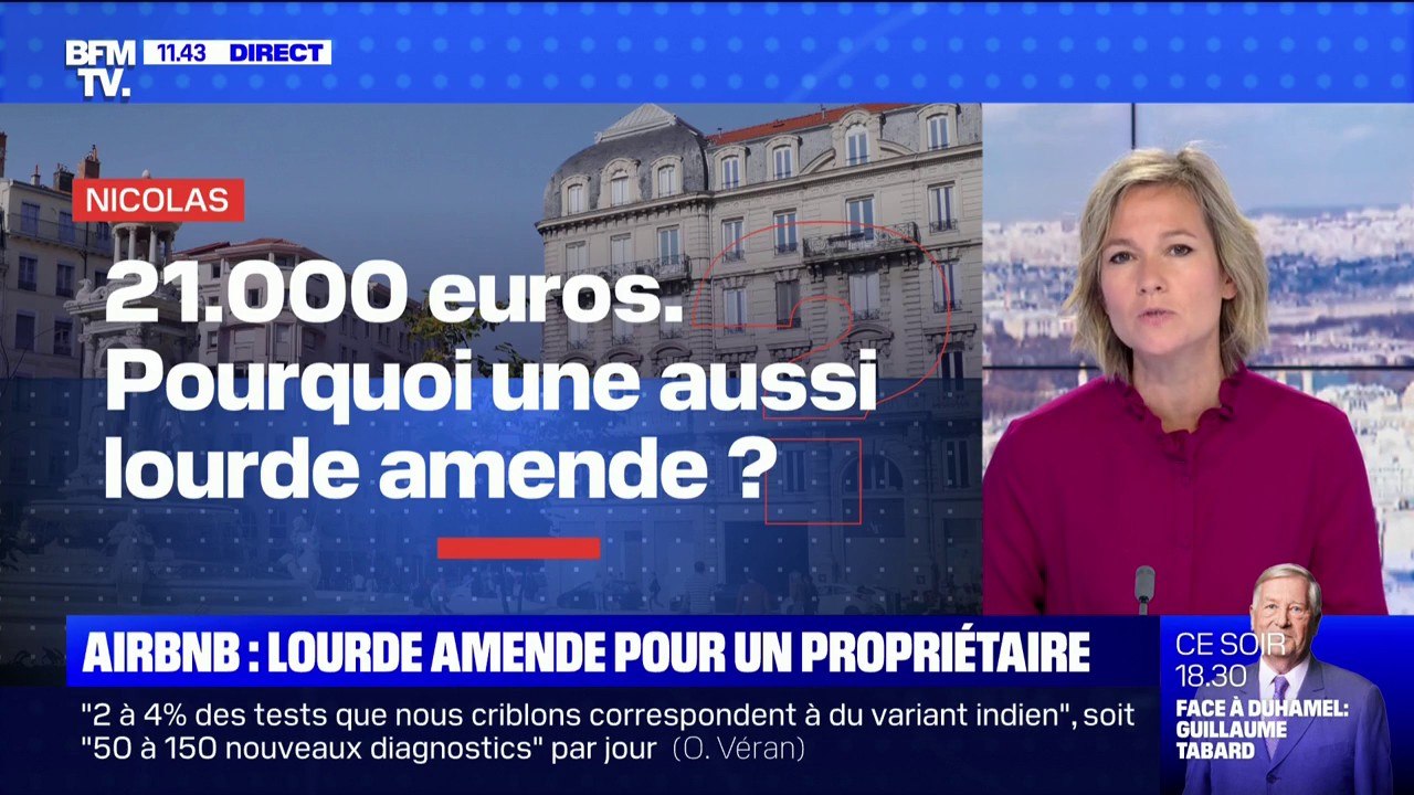 Quelle amende risquent les propriétaires s'ils louent sur Airbnb sans respecter les règles ?