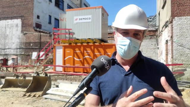 Lancement d'un premier projet de récupération des eaux de chantier à Bruxelles (Alain Maron)