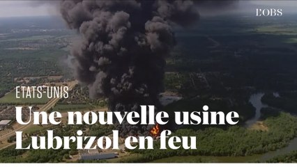 Les impressionnantes images de l'incendie qui fait rage dans une usine Lubrizol de l'Illinois
