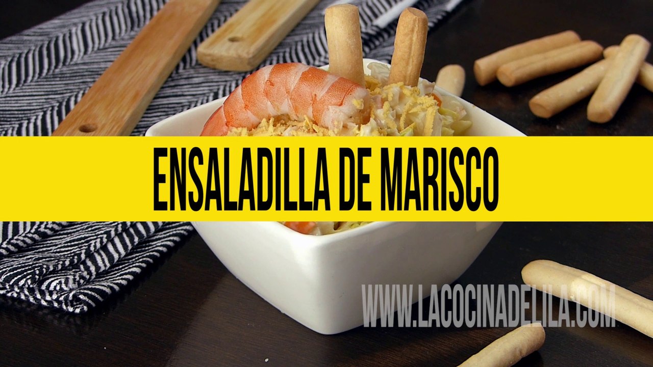 Cómo hacer ensaladilla de marisco ✅
