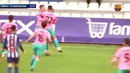 Download Video: Le magnifique doublé de Konrad de la Fuente avec la réserve du Barça