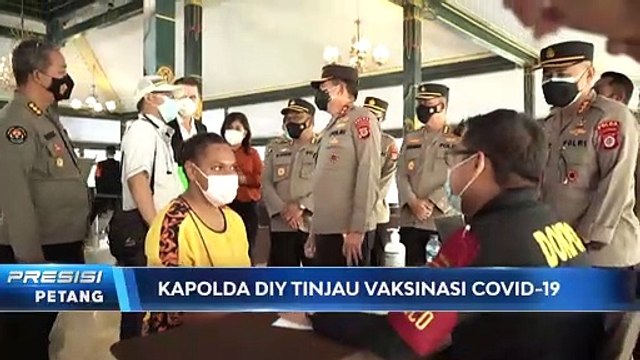 Polda DIY Gelar Vaksinasi untuk Petugas Pelayanan Publik & Mahasiswa