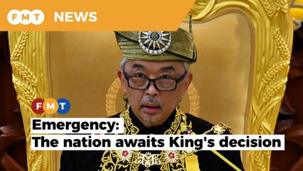Only King decides whether to extend emergency
