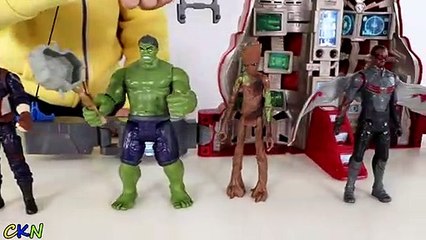 Biggest Avengers Hulkbuster Ultimate Figure Hq Transforming Playset Superhero Fun With Ckn Toys