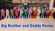 My Little Pony-Big Brother and Daddy Ponies