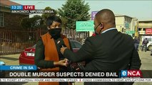 Double murder suspects denied bail