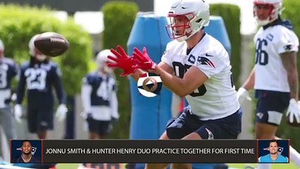 Patriots Showcase Jonnu Smith & Hunter Henry on Field  Powered by Betonline.ag