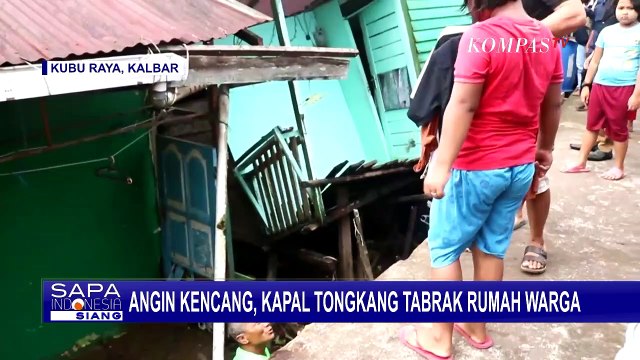 Kapal Tongkang Tabrak Rumah dan Keramba Ikan Siap Panen, Warga Tuntut Ganti Rugi
