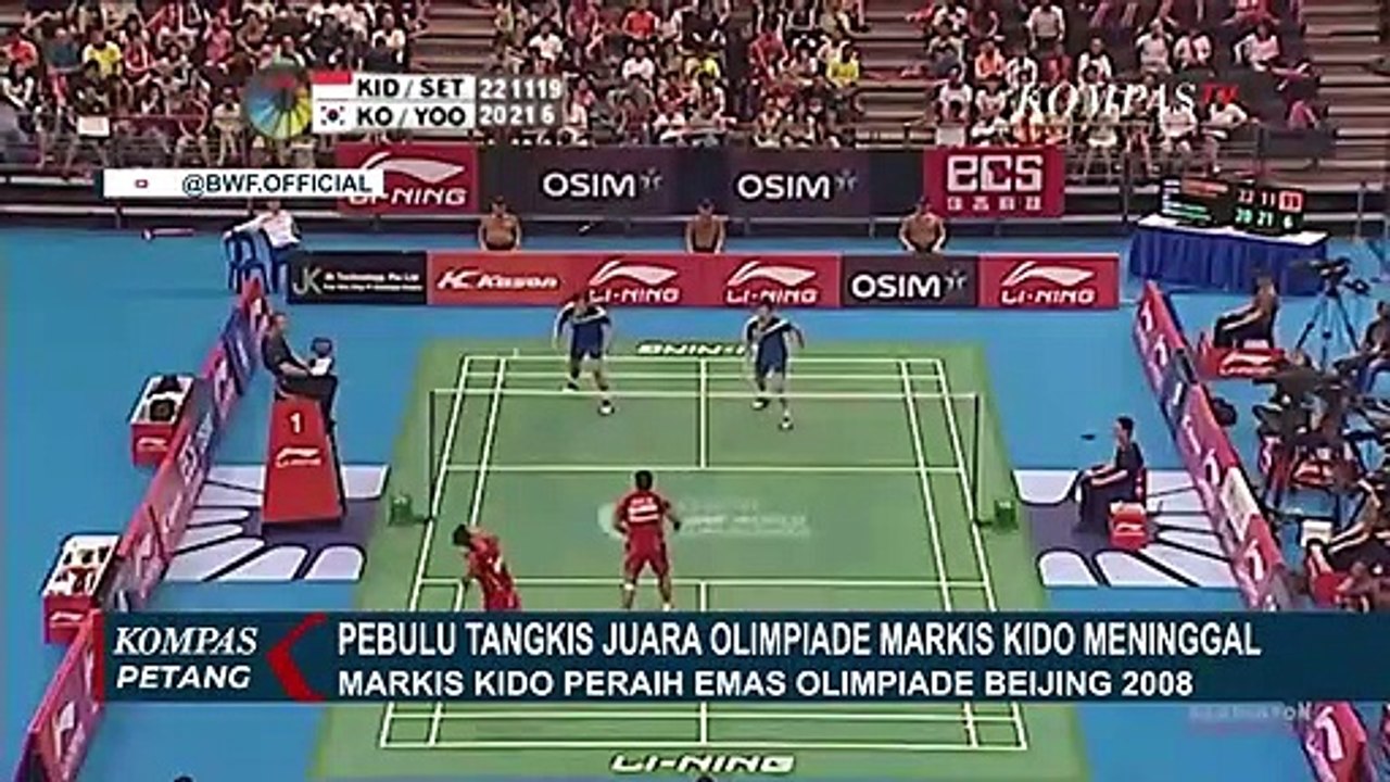 Pebulu Tangkis Juara Olimpiade Markis Kido Meninggal Dunia