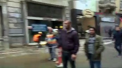 Taksim'deki patlamadan ilk görüntüler