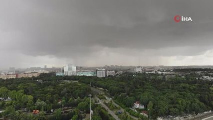 Yağmur bulutları böyle geldi