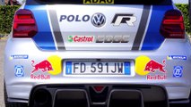 VW POLO WRC REPLICA REAR DIFFUSER  EXHAUST SOUND