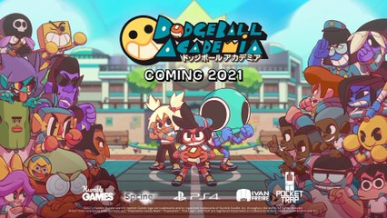 Dodgeball Academia - Announcement Trailer PS4