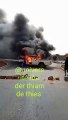 Université de Thiès : Les étudiants incendient un véhicule