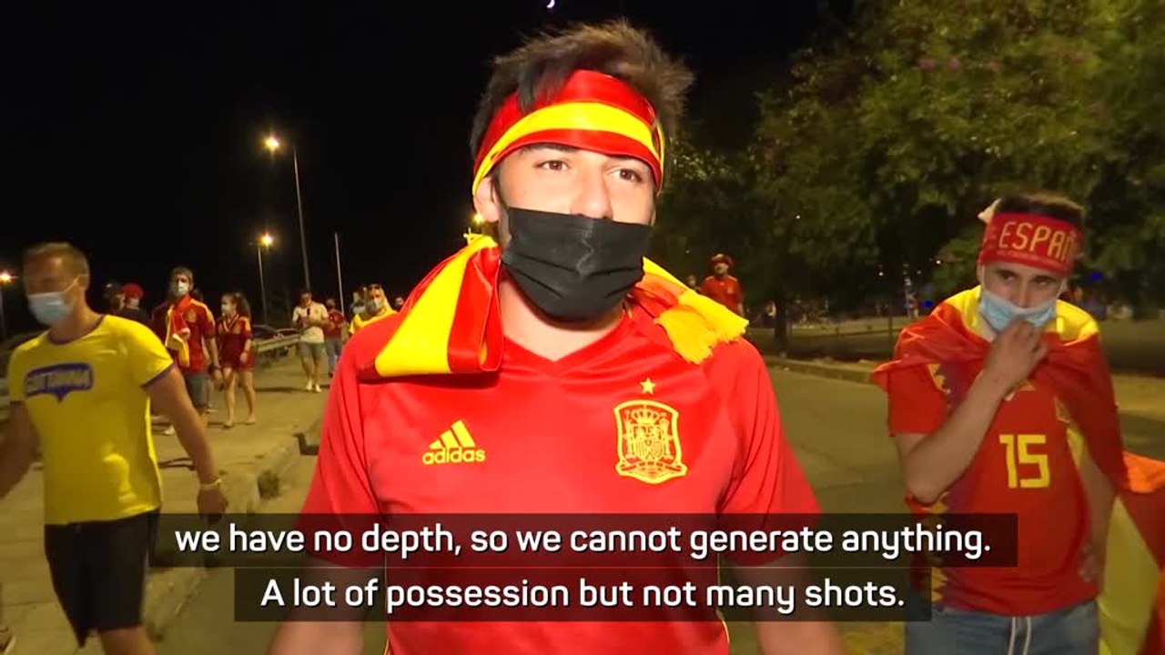 Spain fans frustrated with opening draw