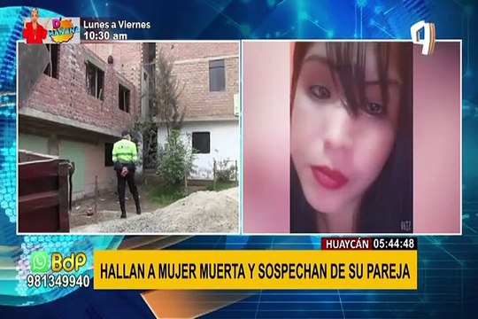 Huaycán: mujer es hallada muerta en su vivienda y su pareja es el principal sospechoso