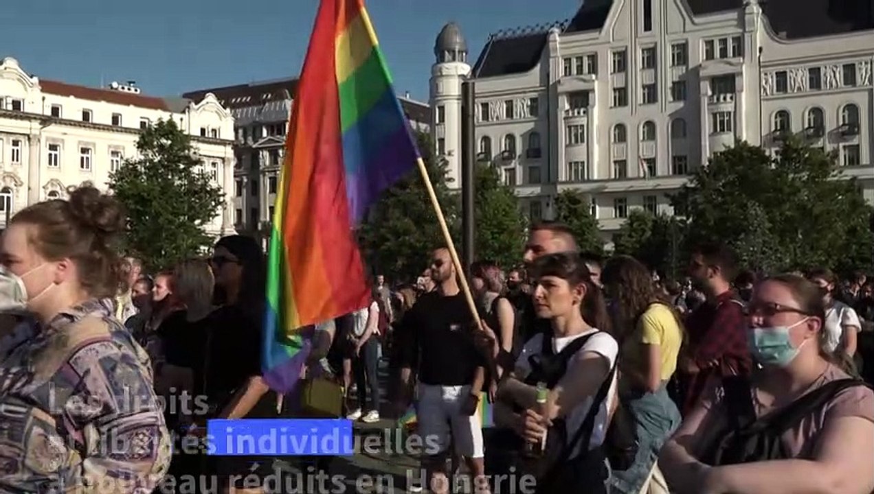 Hongrie: manifestation contre une loi interdisant la "promotion" de l'homosexualité