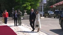Son Dakika | Cumhurbaşkanı Erdoğan, Şuşa'da resmi törenle karşılandı