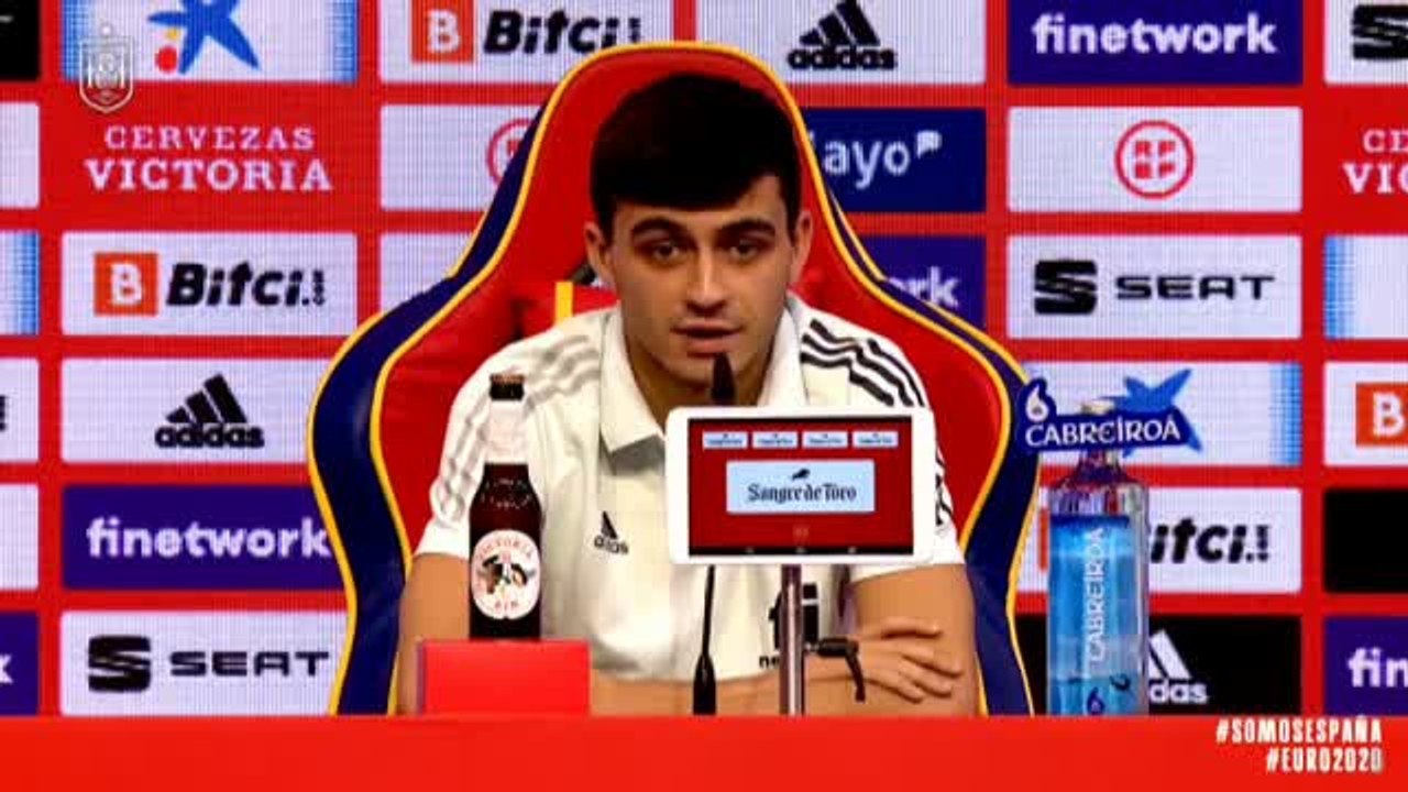 Pedri confía en que los goles llegarán e insiste: "Somos los grandes favoritos"