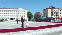 Cumhurbaşkanı Erdoğan, Şuşa'da resmi törenle karşılandı