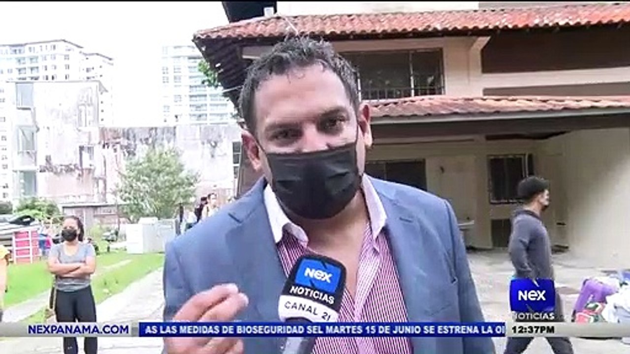 Familias son desalojadas en un inmueble residencial en Clayton  - Nex Noticias