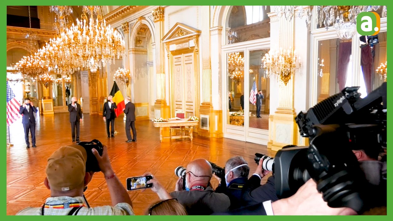 Joe Biden chez le roi Philippe : les coulisses de la photo officielle