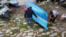 Beyşehir Gölü’nde balıkçılar av sezonunu kurban keserek açtı