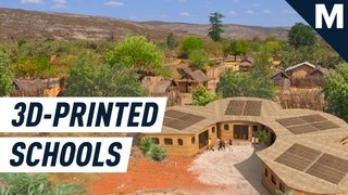 Here’s what the world’s first 3D printed school will look like