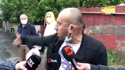 Bayrampaşa'da su basan alt geçitten yüzerek çıkan sürücü o anları anlattı