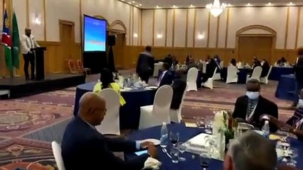 Conférence régionale de l'OMT : le message fort de Laye Junior Junior Condé à Windhoek