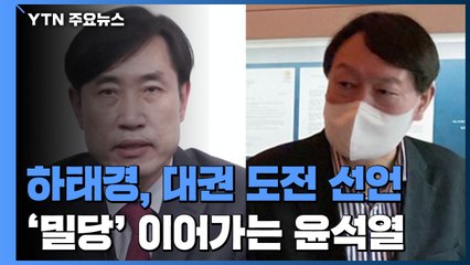 '이준석 바람' 타고 하태경 대선 도전...윤석열은 밀당 중? / YTN