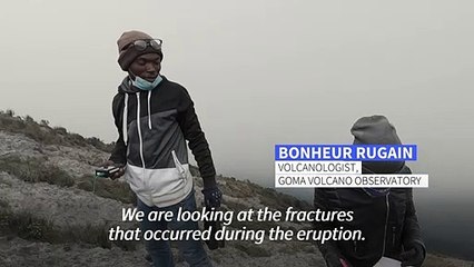 Volcanologists check in with DR Congo's Nyiragongo volcano