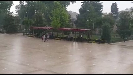 İSTANBUL - Fatih - Sağanak etkili oluyor