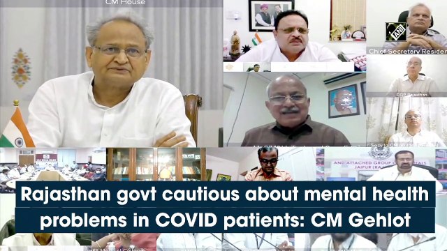 Rajasthan govt cautious about mental health problems in Covid patients: CM Gehlot