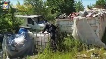 Guardia di Finanza scopre discariche non autorizzate con rifiuti pericolosi e cumuli di spazzatura