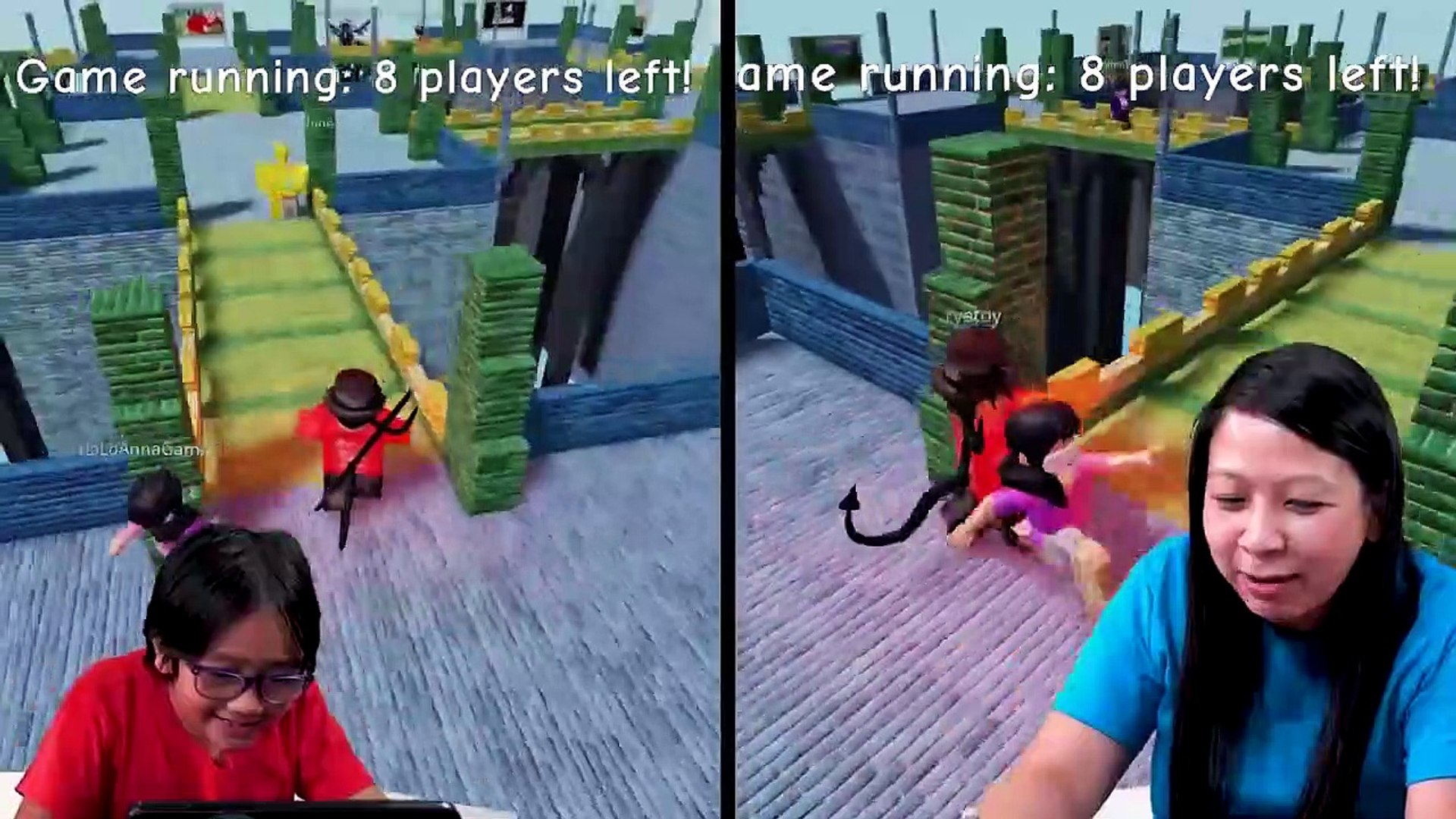⁣Ryan Winning Pass The Bomb Thing Game In Roblox! Let'S Play With Ryan'S Mommy