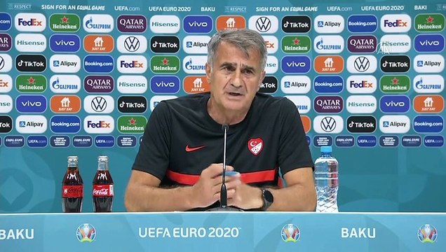 BAKÜ - Türkiye-Galler maçına doğru - Şenol Güneş (2)