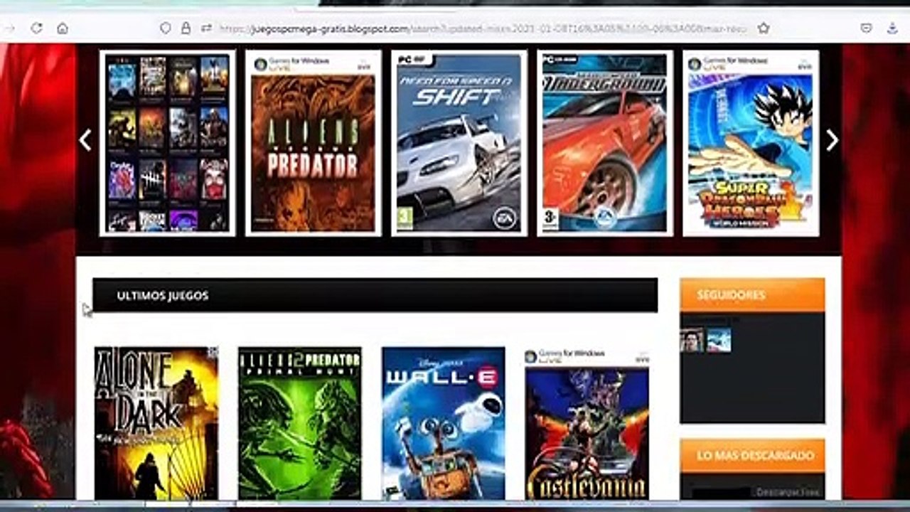 Juegos para PC Mega
