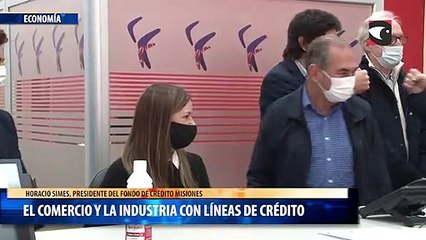 El comercio y la industria con líneas de crédito
