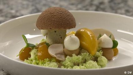 ¿Setas en el postre?