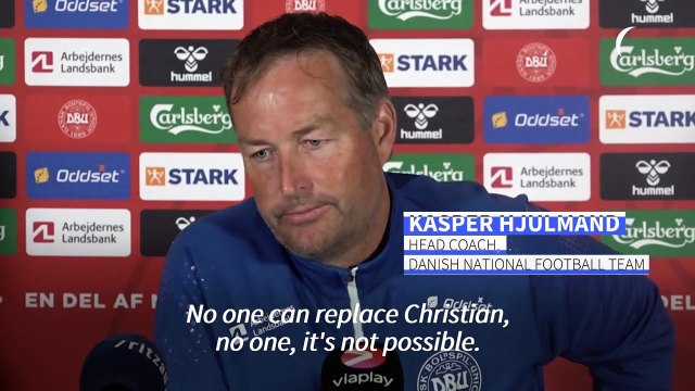 'No one can replace Christian Eriksen' says Denmark football coach