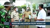 Presiden Minta Anies Baswedan Percepat Vaksinasi di DKI Jakarta
