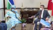 ANKARA - Cumhurbaşkanı Yardımcısı Oktay, Gambia Cumhurbaşkanı Yardımcısı Touray ile görüştü
