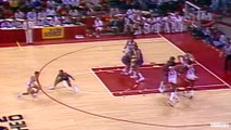 Spud Webb Records 18 assists vs Detroit on 4/19/1986